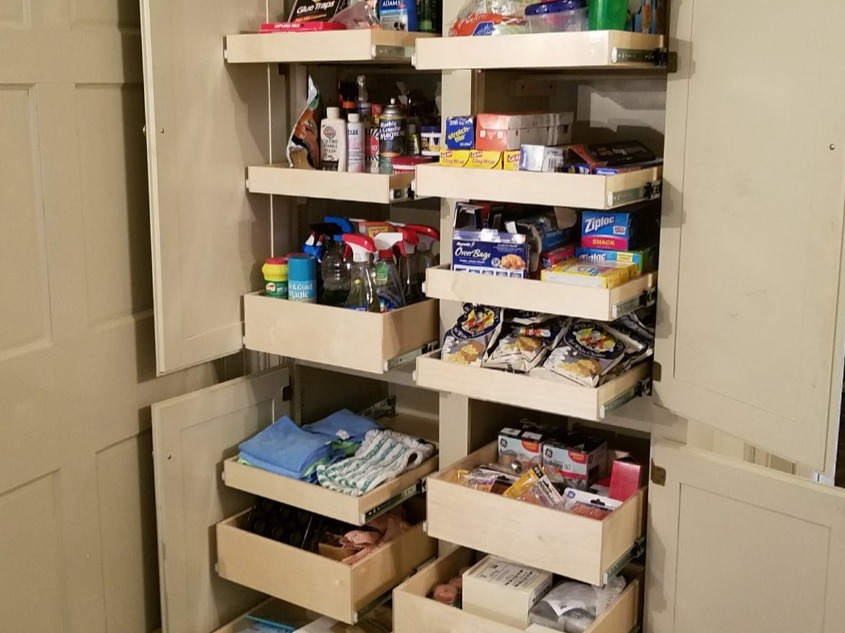 Cabinet Pantry Pull-Out Shelving