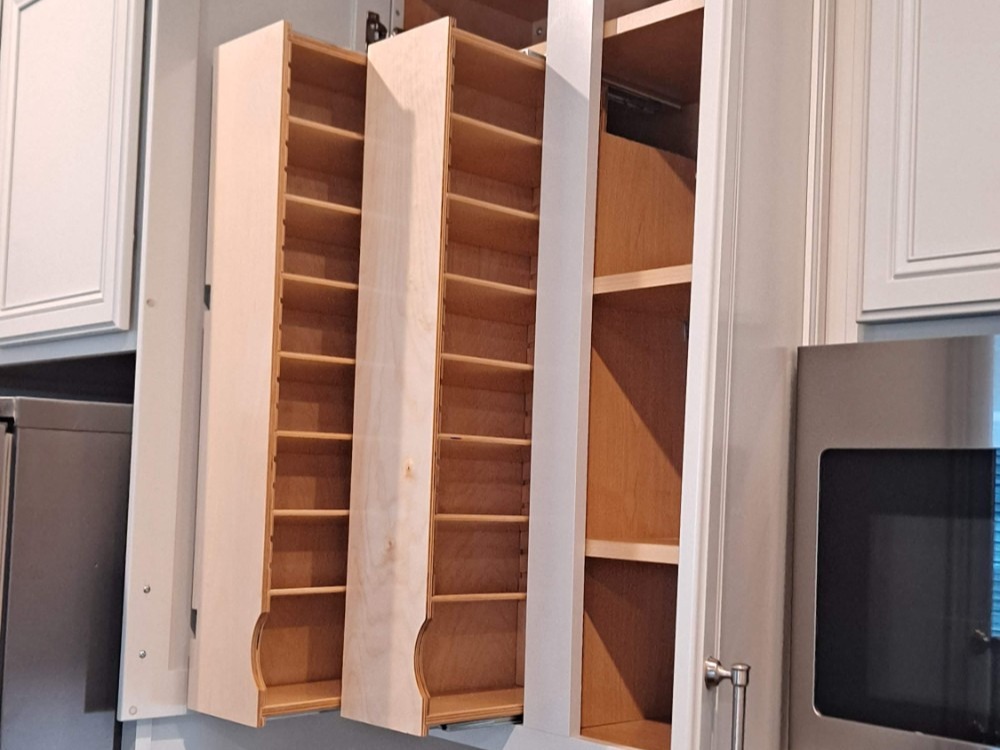 Upper Cabinet Storage Solution
