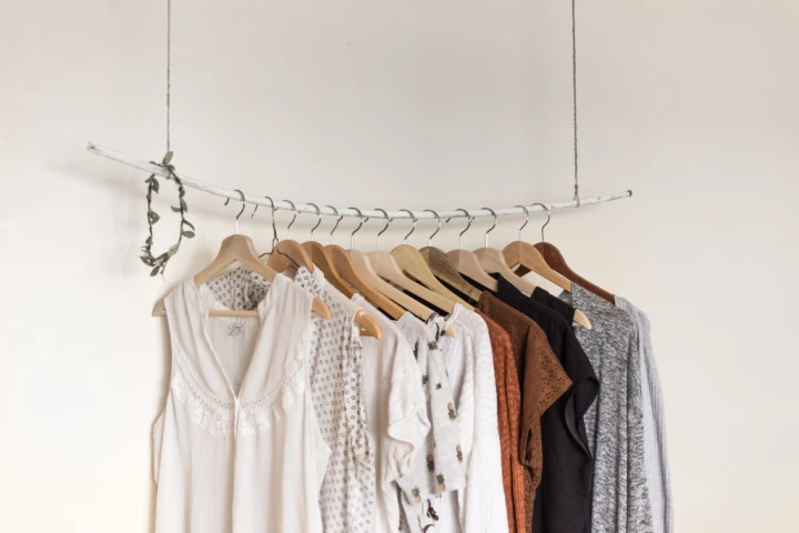 hanging rack, hanging clothes rack, attic storage ideas