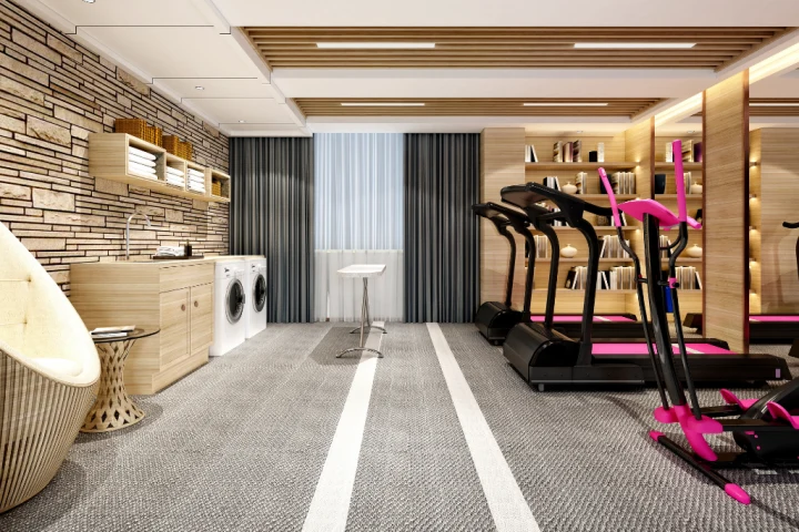 Custom shelving is the ideal option to ensure the perfect solution for your workout equipment storage.