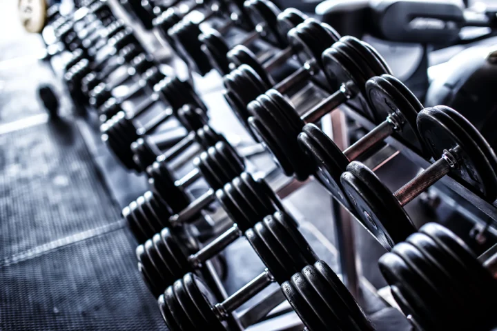 Dumbbell racks are a must-have for home workouts. They will keep your home organized and eliminate a major trip hazard.