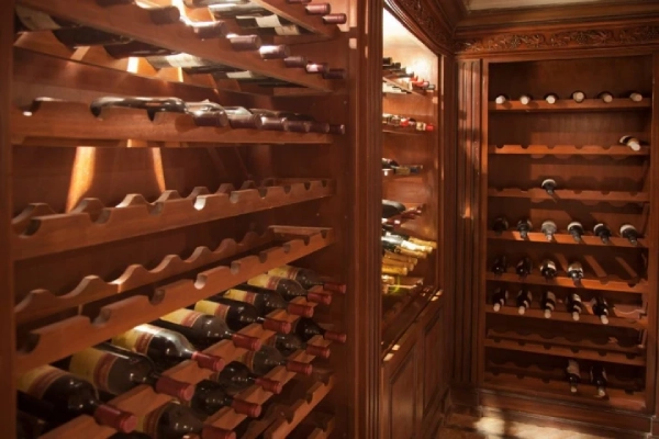 Wine cabinet.